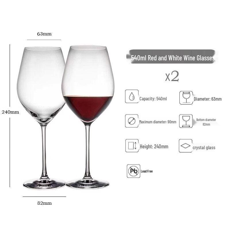 

ZISIZ Crystal Glass Champagne Flute