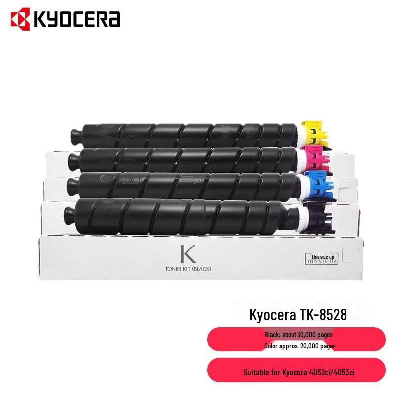 Kyocera TK-8528 K/C/M/Y Original Toner Cartridge Set