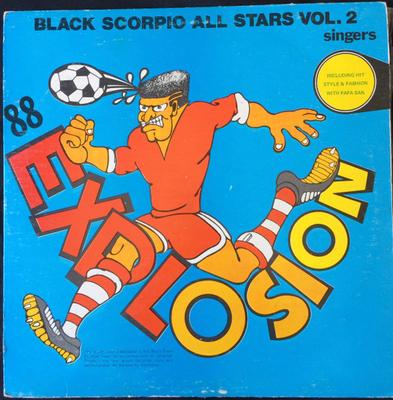 LP Record VARIOUS - Black Scorpio All Stars Vol. II - E None Black Scorpio 1988 Jamaica Reggae, Ska & Dub Used