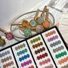 Sansu 36-Color Sparkle Glitter Gel Nail Polish Set 2026 Exclusive Edition