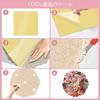 Delobil Jigsaw Puzzle Wooden 5MM Thick Pink Rabbit Irregular Pieces No Glue Needed