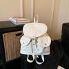 Schoolbag College Wind Star Canvas Backpack Women's 1011 New Trendy Fashion Korean Backpack Student Casual School Bag