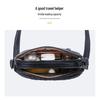 Genuine Leather Large Capacity Women's Shoulder & Crossbody Bag with Diamond Pattern - 2026 Trendy Casual Fashion Backpack