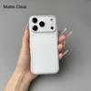 Ultra Thin Quality Silicone TPU Rubber Gel Clear Case for iPhone 17 Air 16 15 14 Plus 13 12 Pro Max Soft Matte AI Button Cover