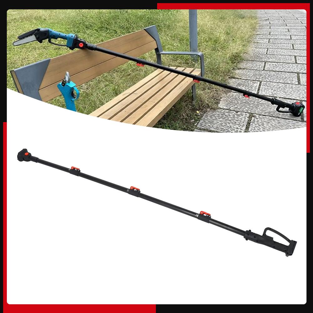 Extension Pole Sturdy Anti Slip Texture Pruning Saw Extension Pole Lightweight 6.6ft Aluminum Alloy for High Branch Trimming
