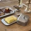 Food Grade Butter Tray with Lid Butter Storage Box Retro Cheese Container  Kitchen Use
