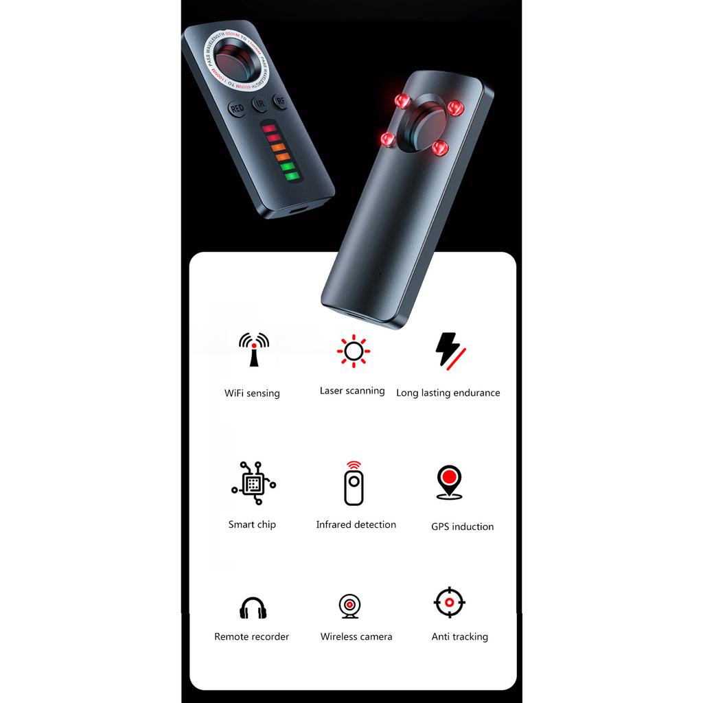 idden Camera Detectors AntiSpies/Car Trackers/RF Signal/BugsSweepers/Hidden Devices/ListeningDevice Detectors