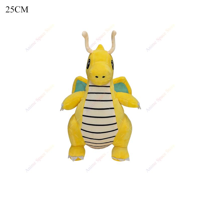 Lucario Plush Dolls Toys Anime Garchomp Riolu Shiny Mimikyu Porygon Bidoof Ninetales Soft Stuffed Animal Peluche Gifts