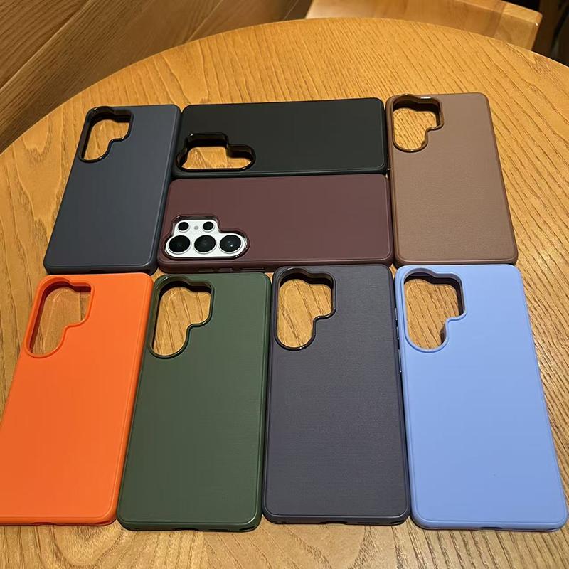 Soft Matte Texture Phone Case For Samsung Galaxy S26 S25 S24 S23 Ultra Protective Back Cover Slim Fit Anti-slip Mobile Shell