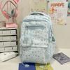 Schoolbag New College Style Junior High School Student Girl Cute Sweet Star Backpack College Student Lightweight Large Capacity Backpack