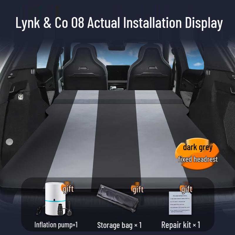 Lynk & Co 08 Auto aufblasbare Matratze: Kofferraum-Isomatte & Rücksitz-Luftkissen