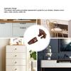 10 Set With Screws Drawer Track Guide Plastic Drawer Replacement Parts Drawer Slide Glides  Drawer