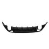 Gloss Black TCR Rear Bumper Diffuser Valance Sporty Style For MK7 Pre?Facelift 2013 To 2016