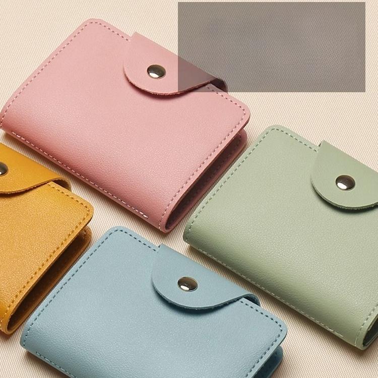 Card Holder for Men and Women Compac Mini Large-capacity Card Slot Multi-card Holder Id Storage Bag Card Holder Card Holder