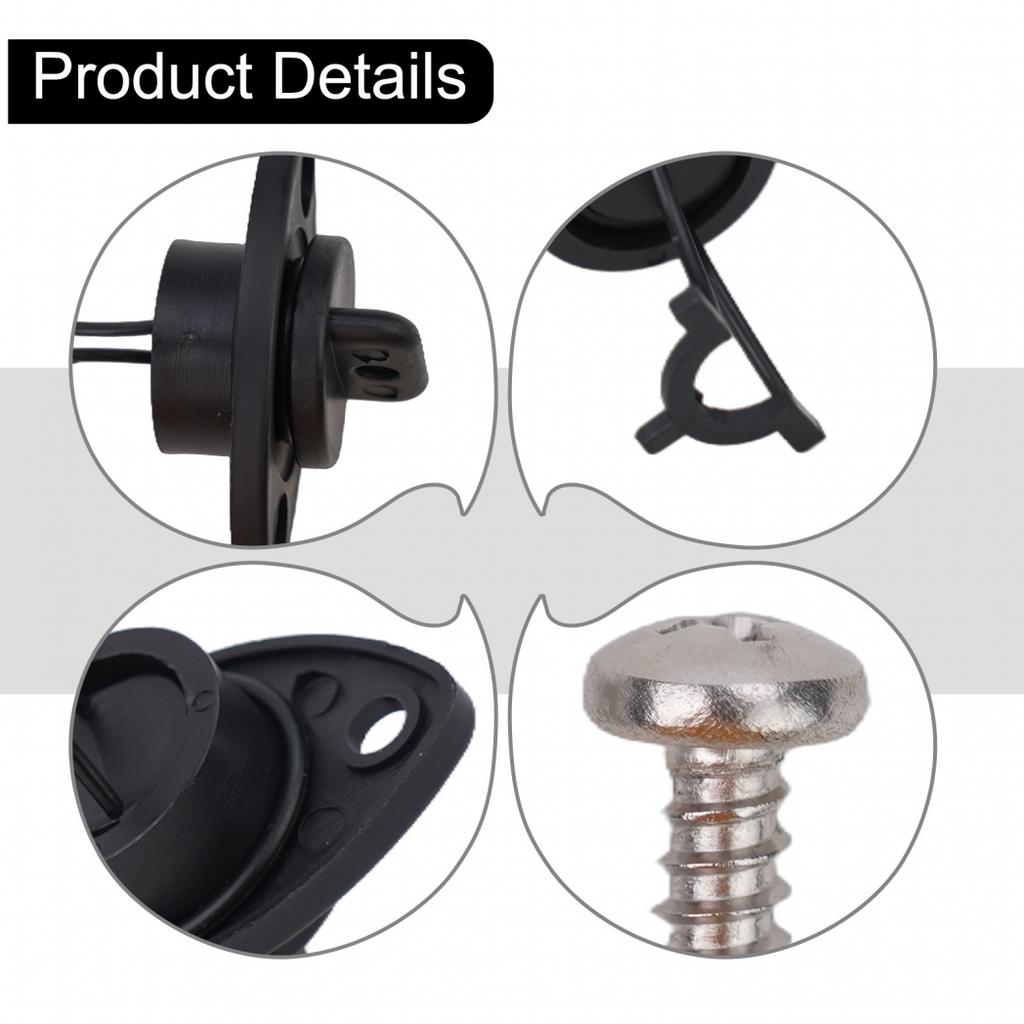 Kayak and Canoe Oval Drain Marine Stainless Steel with Secure Screw Closure