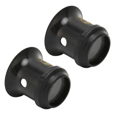2pcs Loupe Magnifier Professional Portable Watch Repair 3X Magnifying Glass for Jewelry Appraisal