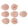 Silicone Body Practice Model Simulation Silicone Ear Eye Nose Mouth Tongue and Belly Button Model for Novice