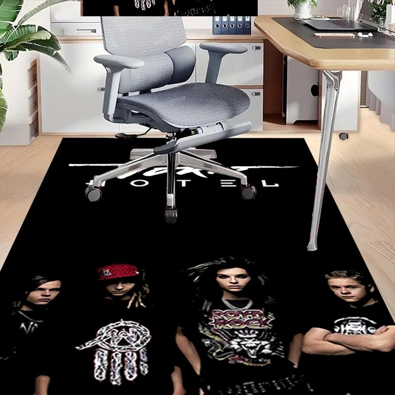 Tokio Hotel Band Carpet For Playroom Bedroom Living Room Sofa Home Decorkids Game Area Rug Nonslip Floor Mat