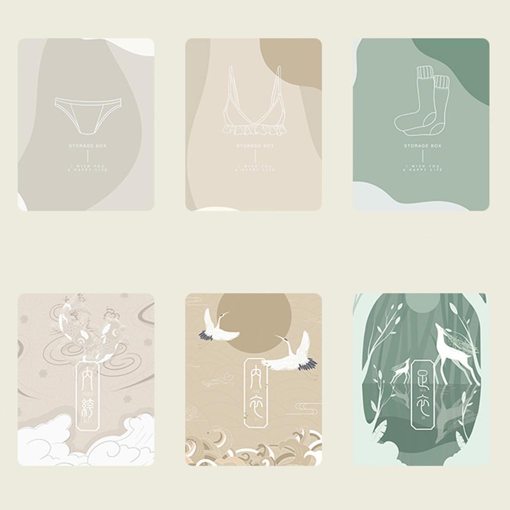 Sock Underwear Organizer Divider Plastic 15 Cell Closet Drawer Storage Box for Panty Ornament Ties