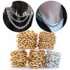 2-5 Yards Aluminiumkette Gold Silber Farbe Verdrehte Gliederketten Für Schmuckherstellung DIY Armband Halskette Kleidung Taschen Zubehör