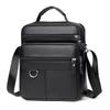 Genuine Leather Men's Bag Luxury Men Business Shoulder Bag Large Capacity Square Man Crossbody Bags  Cowhide Handbag