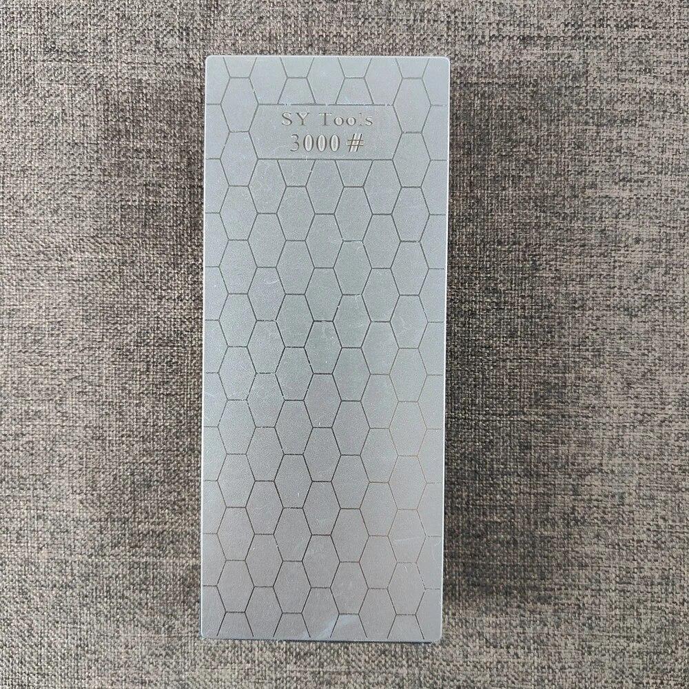 

1 шт. Камень для заточки ножей, кухонный бытовой нож, алмазная точилка для ножей с узором в виде сот 80#-3000# 150x62mm