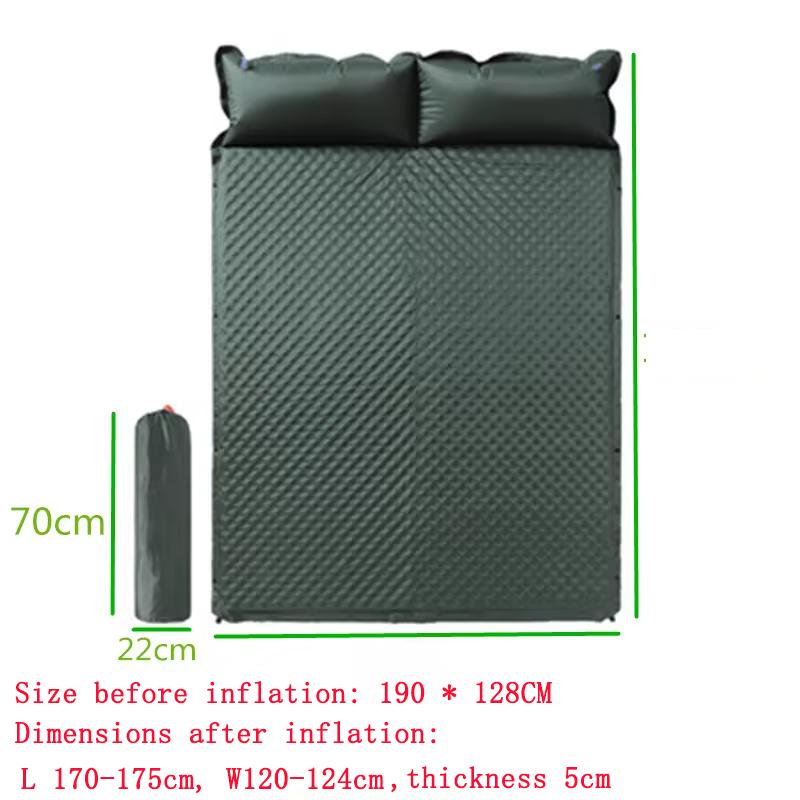 Camping Inflatable Mattress Camping Air Bed Automatic Inflation Bed Outdoor Sleeping Mat Camping Equipment Travel Hiking Mat