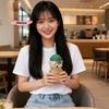 Transparent Bear Shape Mug with Straw Plastic Or Glass Coffee Cup for Men And Women Beverage Milk Tea Gift for Christmas