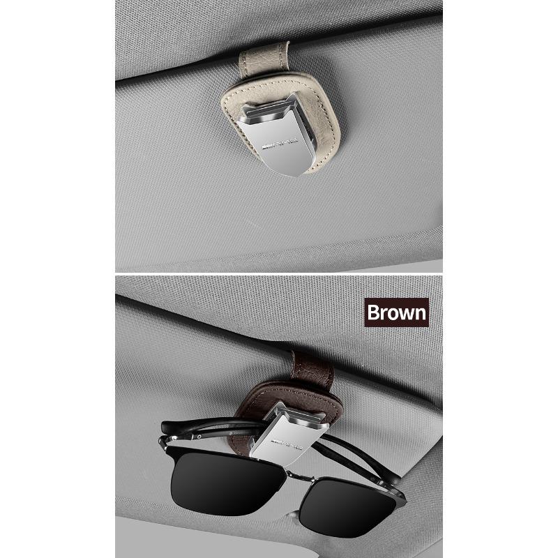 1Pcs Auto Sun Visor Glasses Box Sunglasses Clip Card Ticket Holder Stand For Mercedes-Benz AMG C500 C200 C300 A B C E GLA CLA GLK GL ML GLE W204 W205