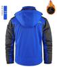 Men's Plus Size Winter Down Jacket and Pants: Fleece-Lined, Thick, Windproof, Waterproof Mountaineering Suit.