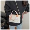 2025 New Fashionable and Versatile High-end Single Shoulder Crossbody Diamond Chain Portable Box Bag