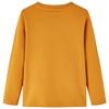Children's Long-sleeved T-shirt Dark Ochre 92/104/116/128/140