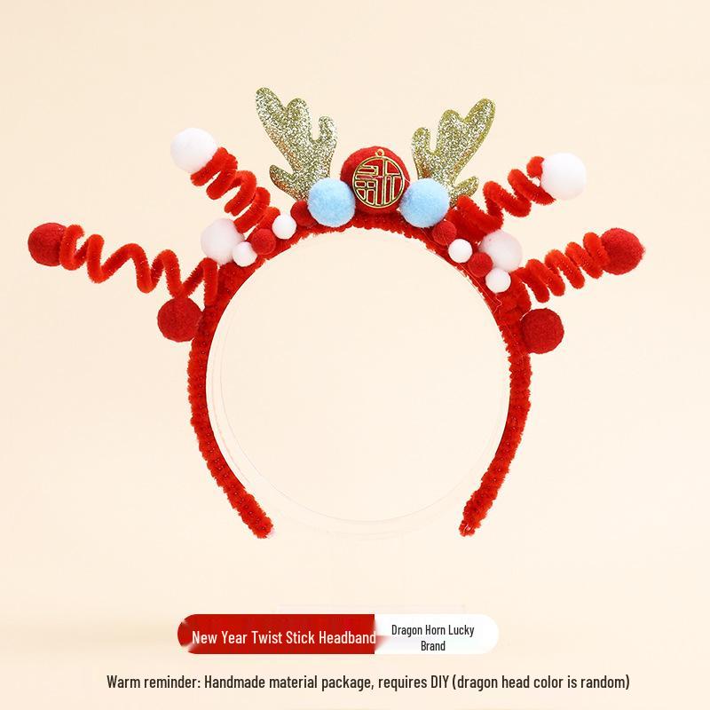 DIY Peking Opera Headband & Hair Accessories Kit for Dragon Boat Festival Team-Building Activity