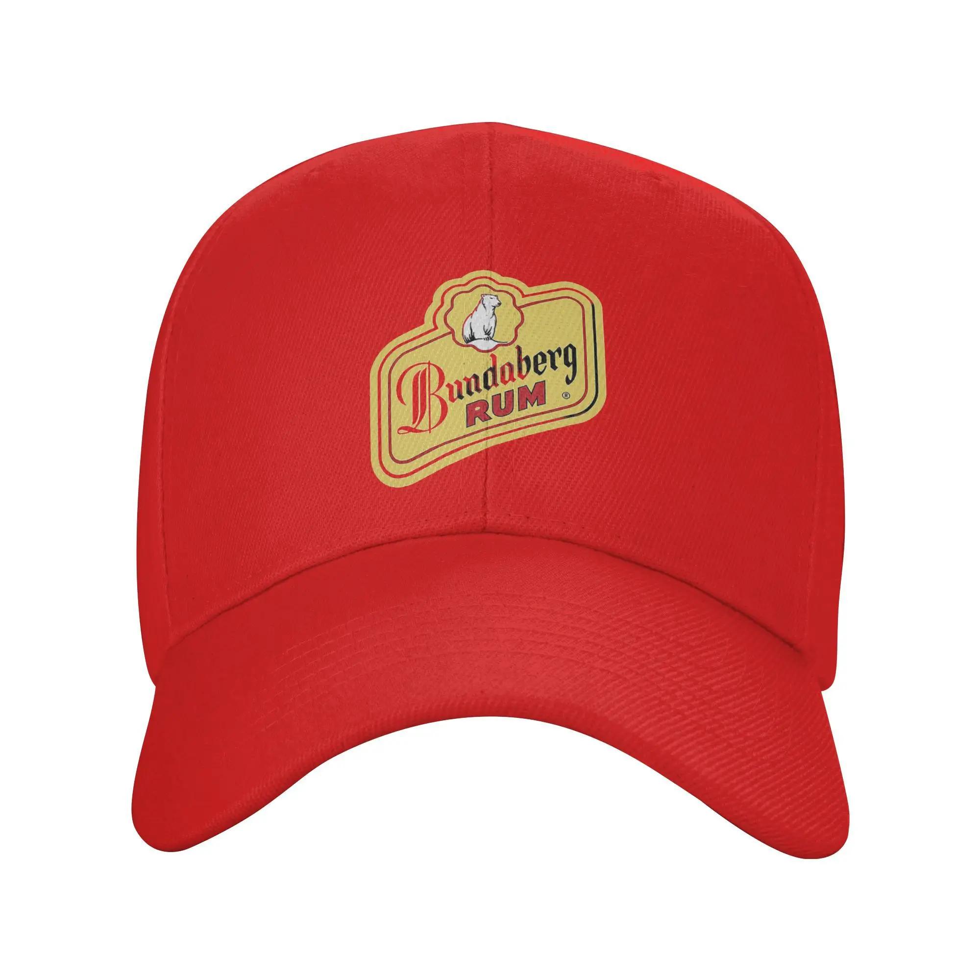 

Bundaberg Rum Baseball Caps Snapback Fashion Baseball Hats Breathable Casual Casquette Outdoor For Men s And Women s One Size