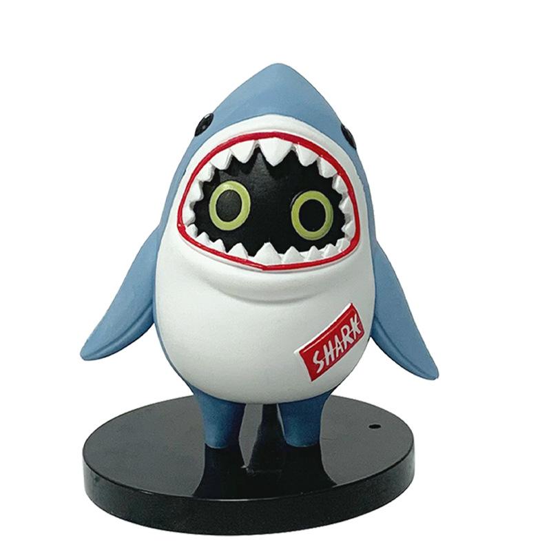 

Zenless Zone Zero Anime Toy The ZZZ Bangboo EOUS Sharkboo Game Cute The Bangboo Peripheral Kawaii Pvc Figures Toy Gifts For Kid