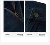 Classic and Versatile Letter Logo Men's Straight Leg Jeans