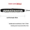 Women's Rhinestone Flower Elastic Waist Belt