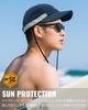 Clape Mesh Cap with Beach Adjustable Nylon 4 UV Sports Cap Men's Drawstring, Reflective, Breathable, Cap, Cycling, Hiking, Drawstring, Cap, Panels,