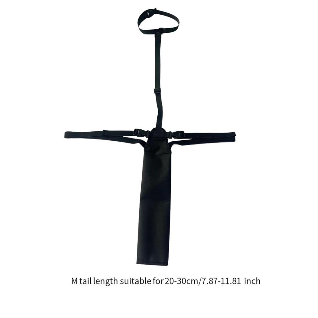 Dog Tail Cover Pet Dog Tail Protector for Medium Large Dogs Dog Supply Adjustable Dog Ends Protector for Hiking Traveling