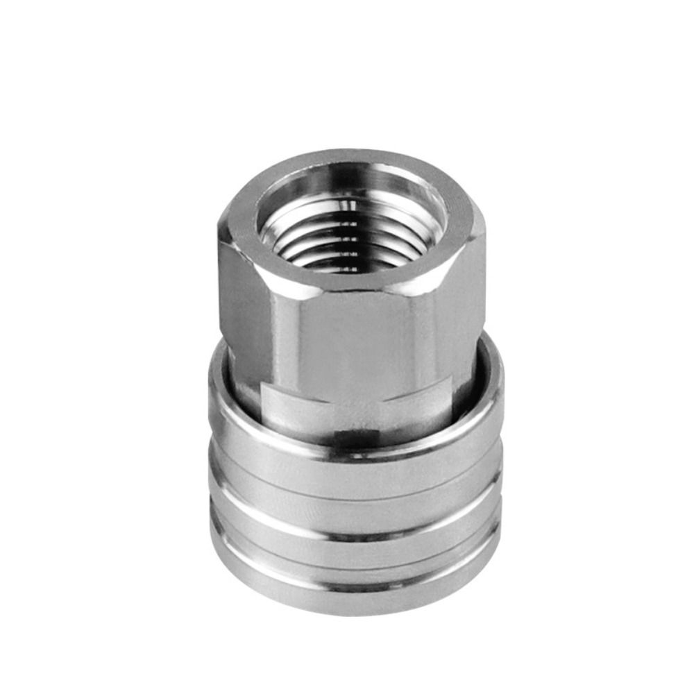 Silver High Pressure Washer Connector for 1/4 quick release connector Car Washer Lances