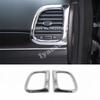 For Jeep Grand Cherokee WK2 2014-  ABS Chrome Steering Wheel Door Bowl Window Lift Button Gear Box AC Vent  Seat Back Cover