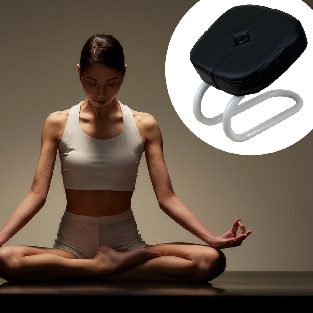 Kneeling Meditation Stool Bench Comfortable Lightweight Gift, Adjustable Height Practical