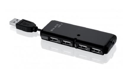 Enhanced USB 2.0 4-Port Hub for Optimal Multi-Device Sync