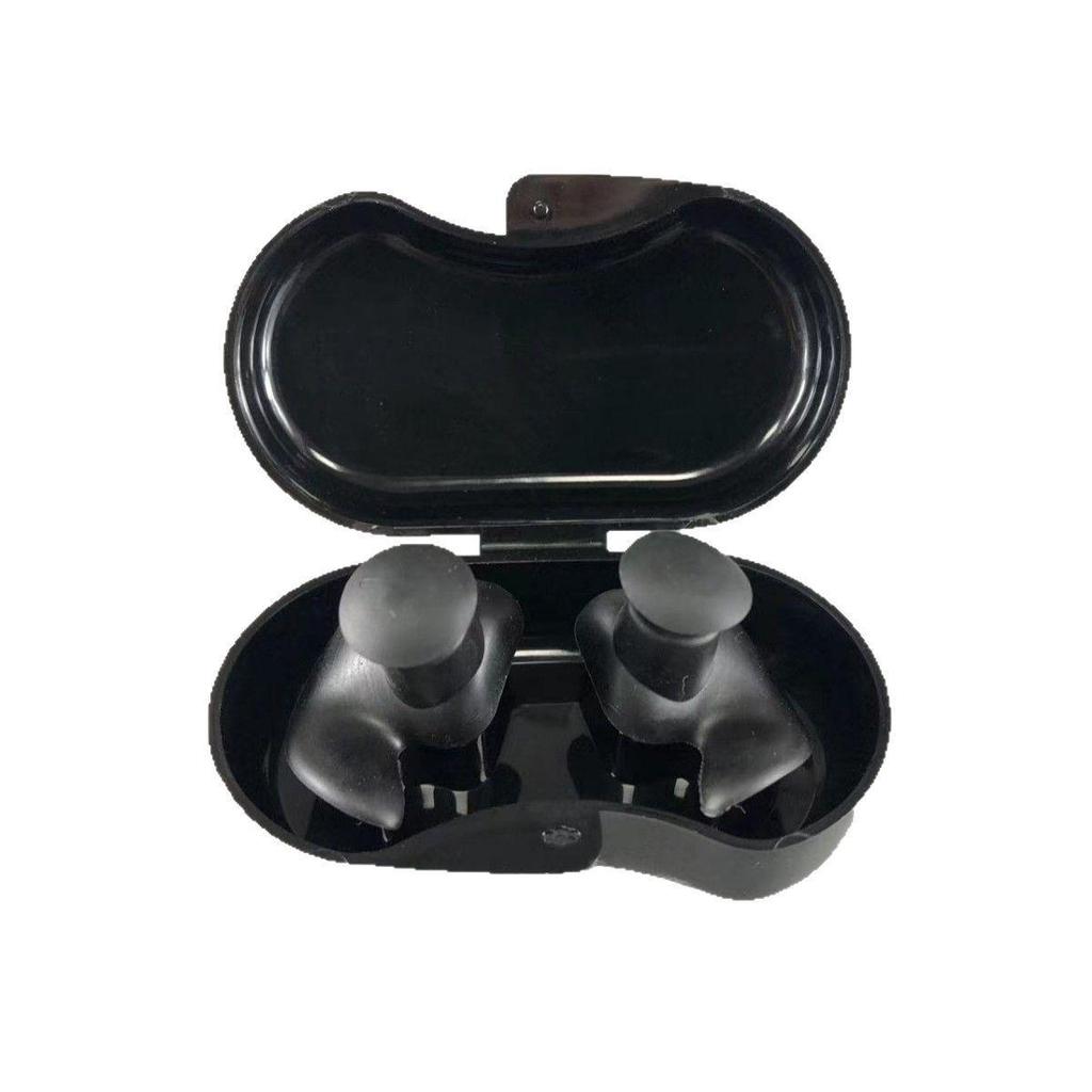 Waterproof Silicone Swimming Earplugs & Nose Clips Set for Adults & Children