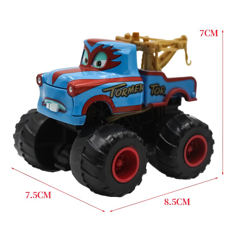 Disney Pixar Mașini Mater Lightning McQueen Jackson Storm Vehicul Offroad cu Roți Mari Mașini cu Mecanism de Întoarcere Modele de Jucării Cadouri de Ziua de Naștere