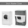 MECCANIXITY Washer Cover Dustproof, Front Load Washing Machine Cover, 24Wx25Dx33H Inch Grey Waterproof Cover for Washer