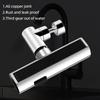 Universal Multi-function Faucet Adapter - Effortless Installation for Bathroom Washbasin & Sink - Durable Household Necessity Enhancing Aesthetics