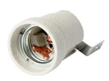 Ceramic Lamp Holder With E27 Holder - Ex-S9100014