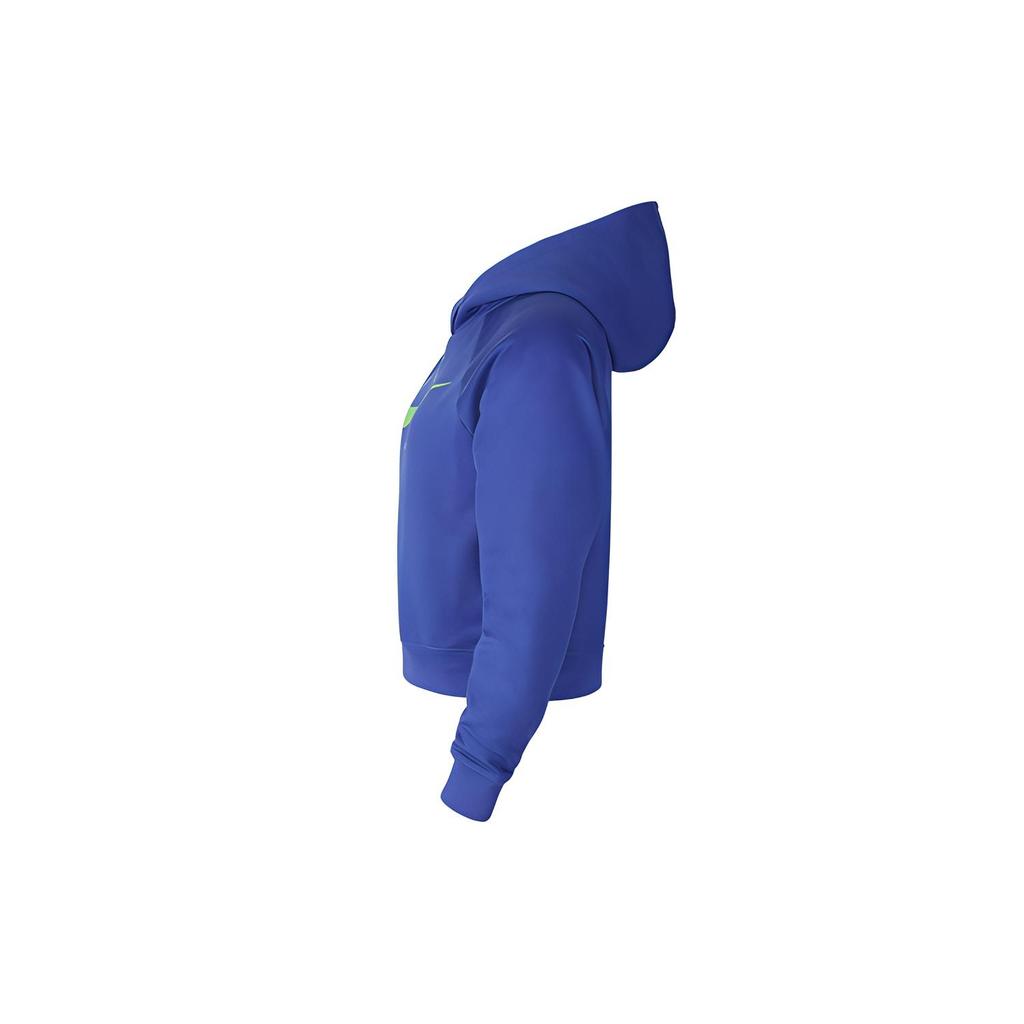 Nike Sweatshirts Women's Blue Hooded Moderate Regular CU5677-430