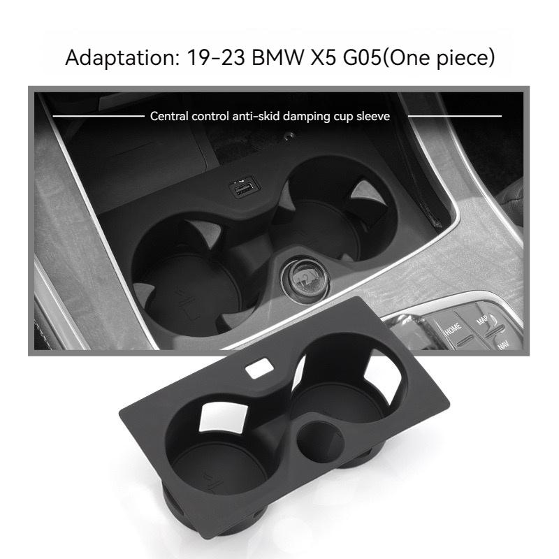 

Для BMW X5 G05 2019-2025 Автомобильный силиконовый противоскользящий коврик Автомобильная модификация интерьера TPE черный Автомобильные аксессуары для украшения
